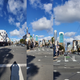 Testing out Samsung’s three cameras.